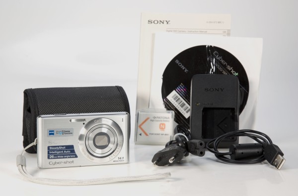 Sony DSC-W530S Digitalkamera in silber