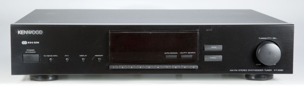 Kenwood KT-2080 AM/FM Tuner in schwarz