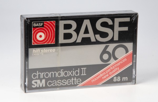 BASF chromdioxid II 60 SM Kassette / NEU & OVP - eingeschweißt / sealed