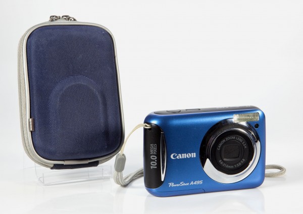 Canon PowerShot A495 Digitalkamera in blau