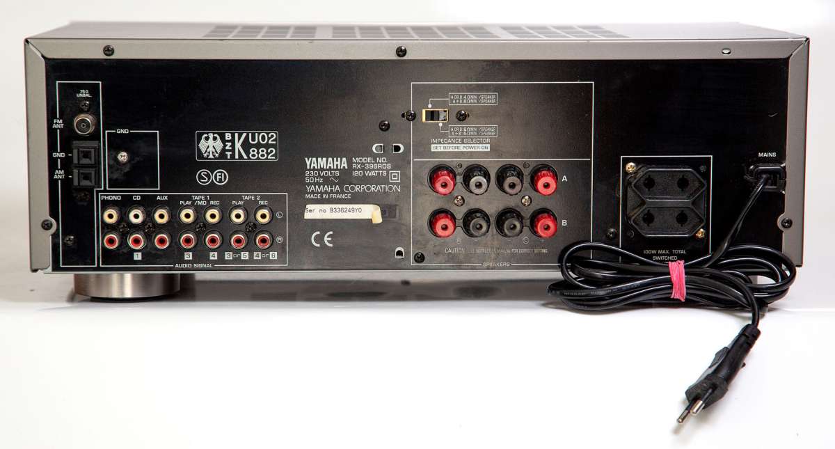 Yamaha RX396 RDS Stereo Receiver in titan 123Elektronik.de Ihr