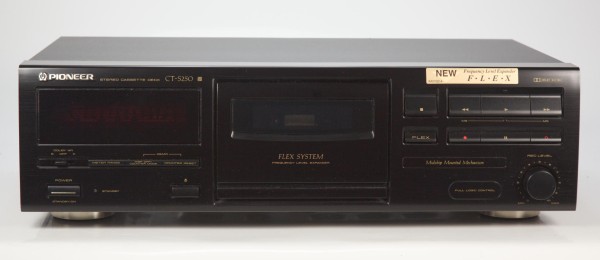 Pioneer CT-S-250 Kassettendeck in schwarz
