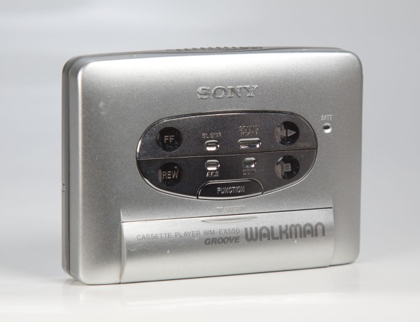 Sony WM-EX550 walkman/tragbarer Kassettenspieler in silber