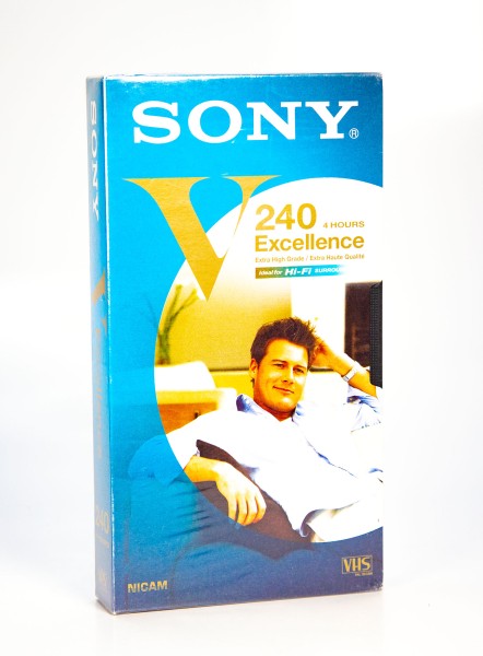 Sony V240 Excellence Extra High Grade VHS Videokassette
