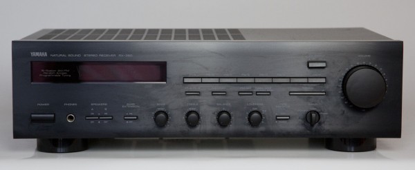 Yamaha RX-350 Stereo Receiver in schwarz