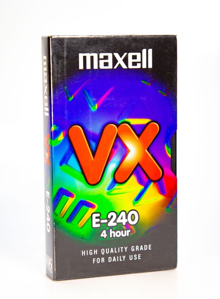 maxell E-240 VX VHS Videokassette