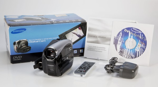 Samsung VP-DX105 DVD Camcorder silber/schwarz