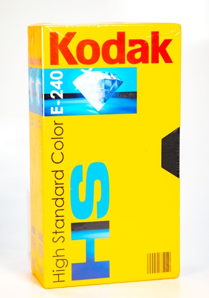 Kodak E-240 High Standard Color VHS Videokassette Doppelpack