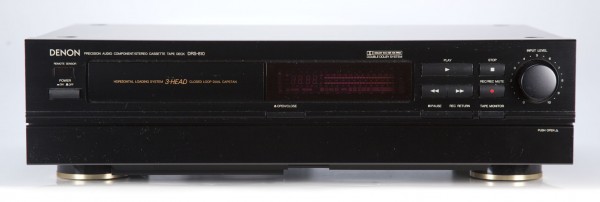 Denon DRS-810 Kassettendeck in schwarz