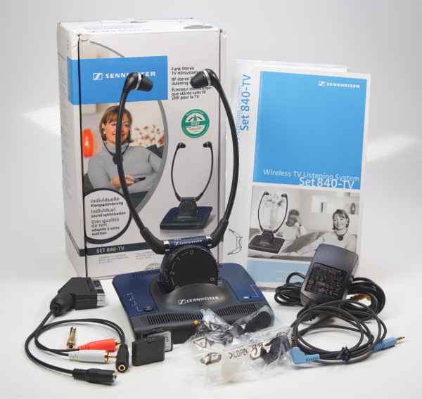 Sennheiser SET 840-TV Funk Stereo TV Hörsystem