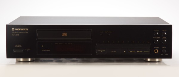 Pioneer PD-204 CD-Player in schwarz