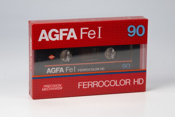 AGFA Fe I 90 Ferrocolor HD Kassette / NEU & OVP - eingeschweißt / sealed