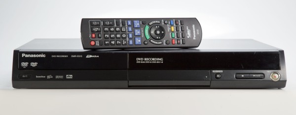 Panasonic DMR-ES 10 DVD-Rekorder in schwarz