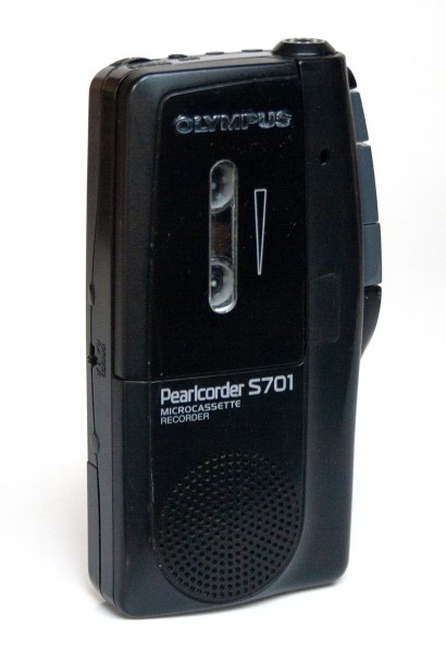 Olympus S-701 Diktiergerät in schwarz