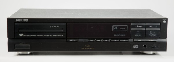 Philips CD615 CD-Player in schwarz