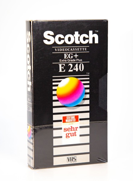 Scotch E 240 EG+ Extra Grade Plus VHS Videokassette