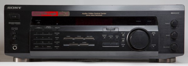 Sony STR-DE235 Stereo Receiver in schwarz