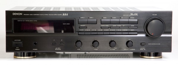 Denon DRA-545RD FM/AM Stereo Receiver in schwarz