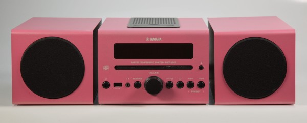 Yamaha MCR-042 Mikro-Komponentensystem in pink