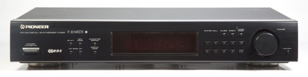 Pioneer F-204 Stereo-Tuner in schwarz