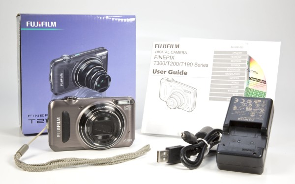 Fujifilm Finepix T200 Digitalkamera in graphit