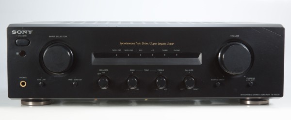 Sony TA-FE570 HiFi-Verstärker in schwarz