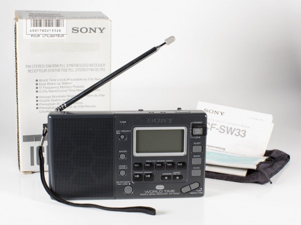 Sony ICF-SW33 FM Stereo SW/MW Weltempfänger