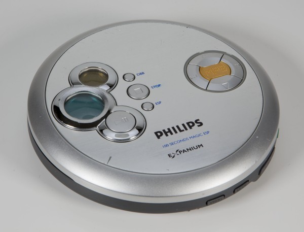 Philips EXP 2460 Tragbarer MP3-CD-Player silber