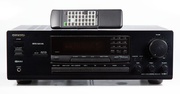 Onkyo TX-8511 Stereo RDS Receiver in schwarz